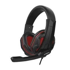 AUDIOPRO - Audífonos Gamer Con Conector 35mm Color Rojo - SC
