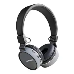 AUDIOPRO - Audífonos Con Conexión Bluetooth Y Auxiliar Color Gris - SC