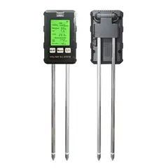 GENERICO - Medidor Ph Humedad Suelo Temperatura 6 En 1 C/iluminacion