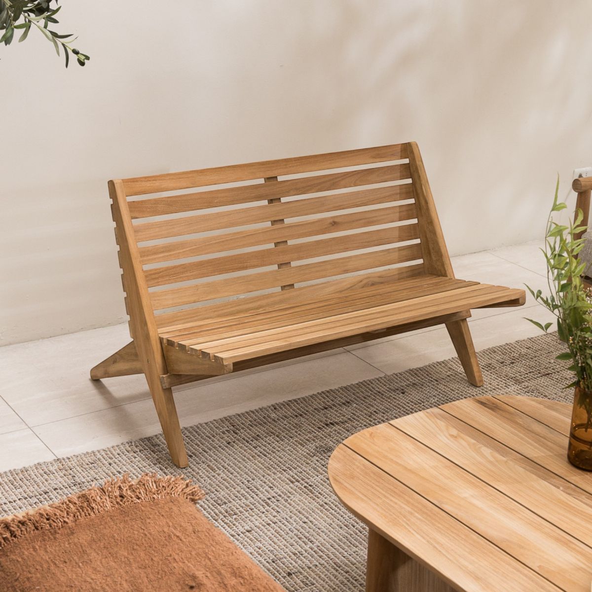 AMOBLE - Banqueta Baltinache Natural Amoblé