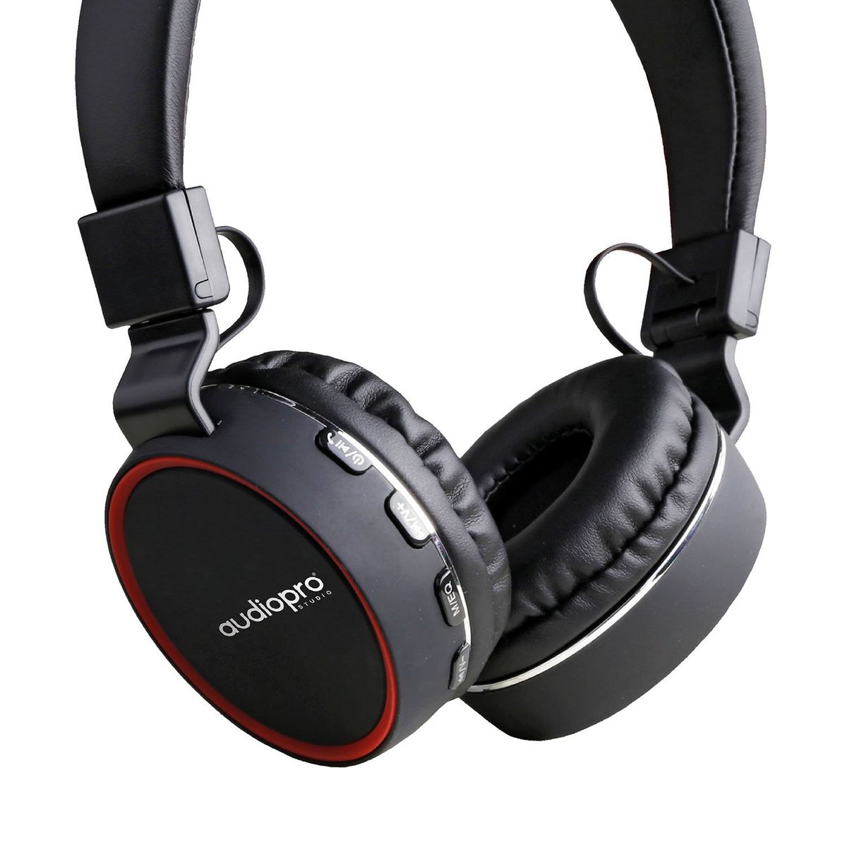 AUDIOPRO - Audífonos Con Conexión Bluetooth Y Auxiliar Color Negro - SC