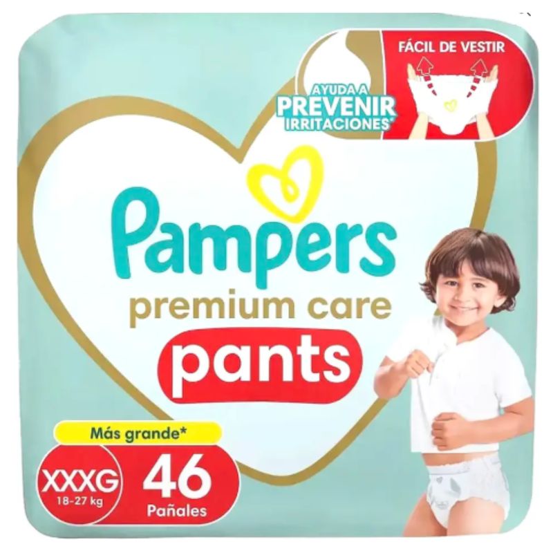 PAMPERS - Pampers Premium Care Tipo Pants Xxxg 46un