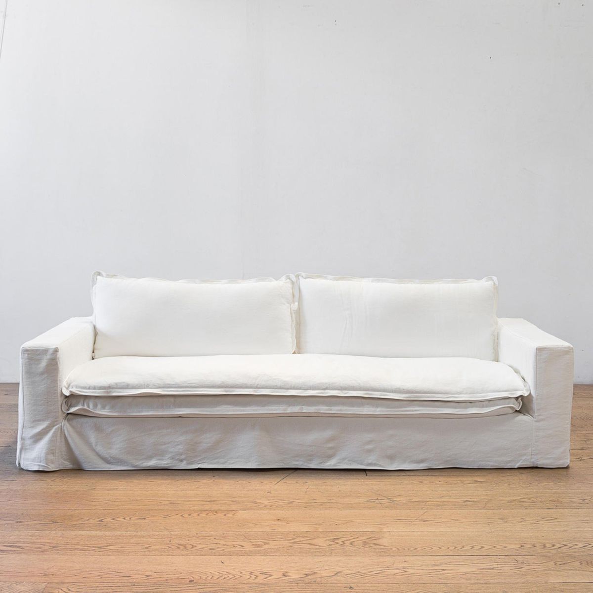 AMOBLE - Sofa Soho Blanco 240 Amoblé