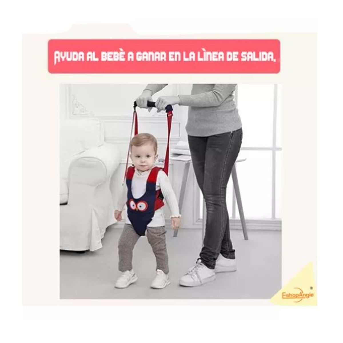 OFERTABKN - Arnés Aprender A Caminar Bebés Cinturón Fulares Portabebés