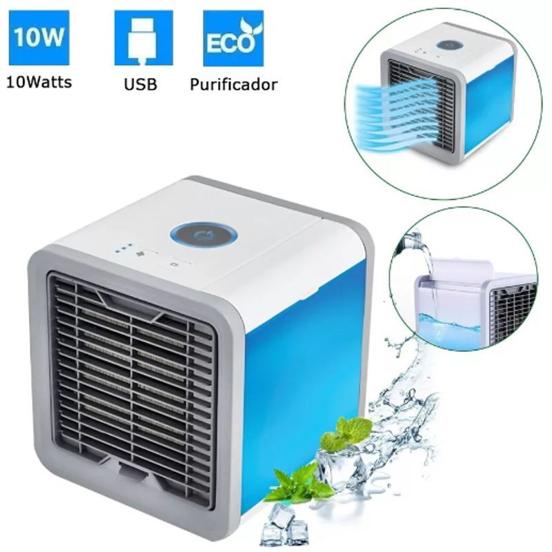 GENERICO - Enfriador Mini Portátil Aire Acondicionado Ventilador