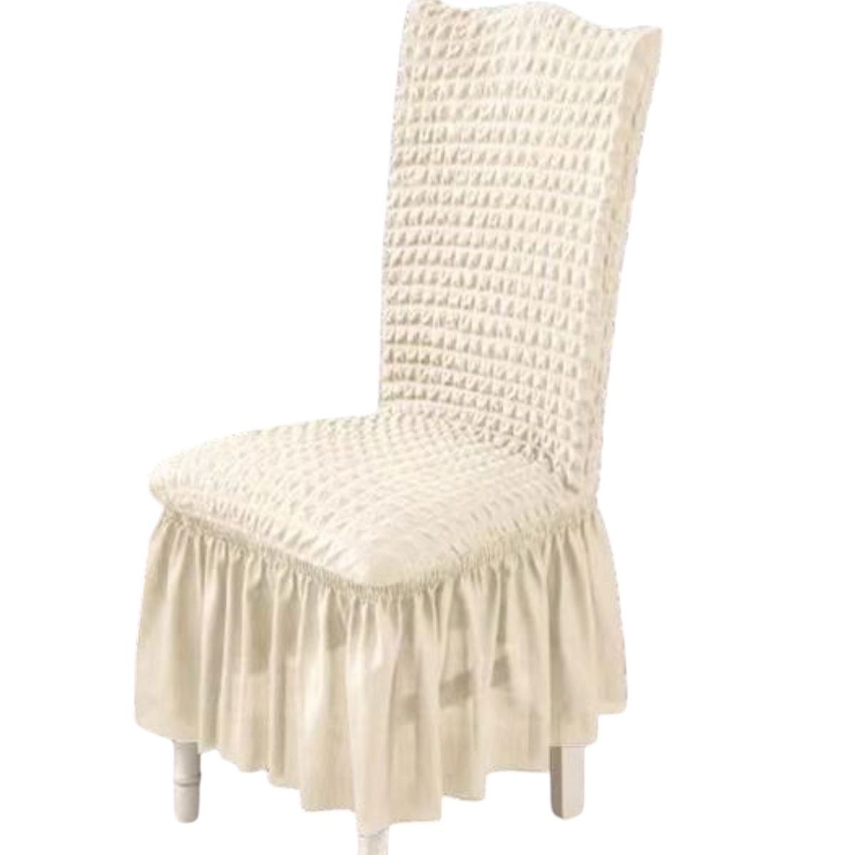GENERICO - Pack De 6 Fundas Cubre Sillas Tela Gruesa Premium Turcas