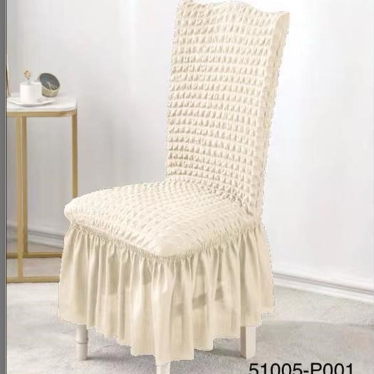 GENERICO - Pack De 6 Fundas Cubre Sillas Tela Gruesa Premium Turcas