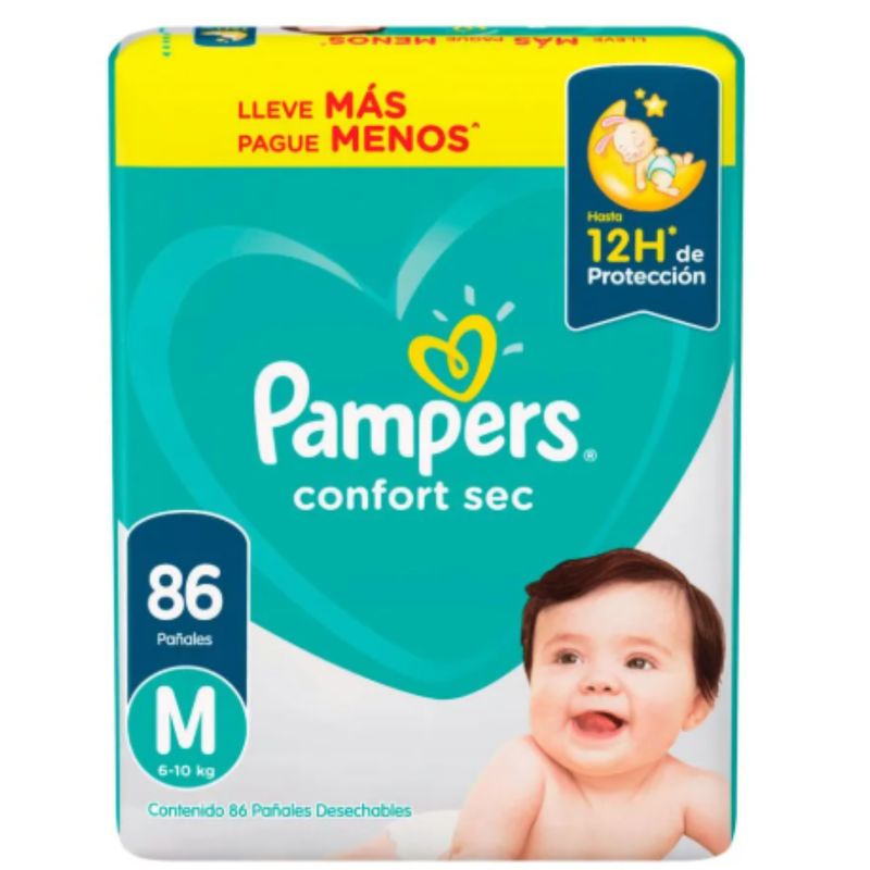 PAMPERS - Maletas Pampers Confort Sec Talla M
