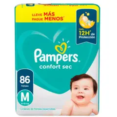PAMPERS - Maletas Confort Sec Talla M