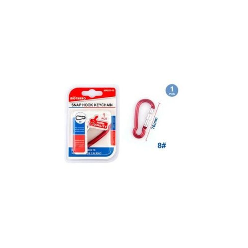 GENERICO - Llavero Metálico 76 Mm 1 Pcs