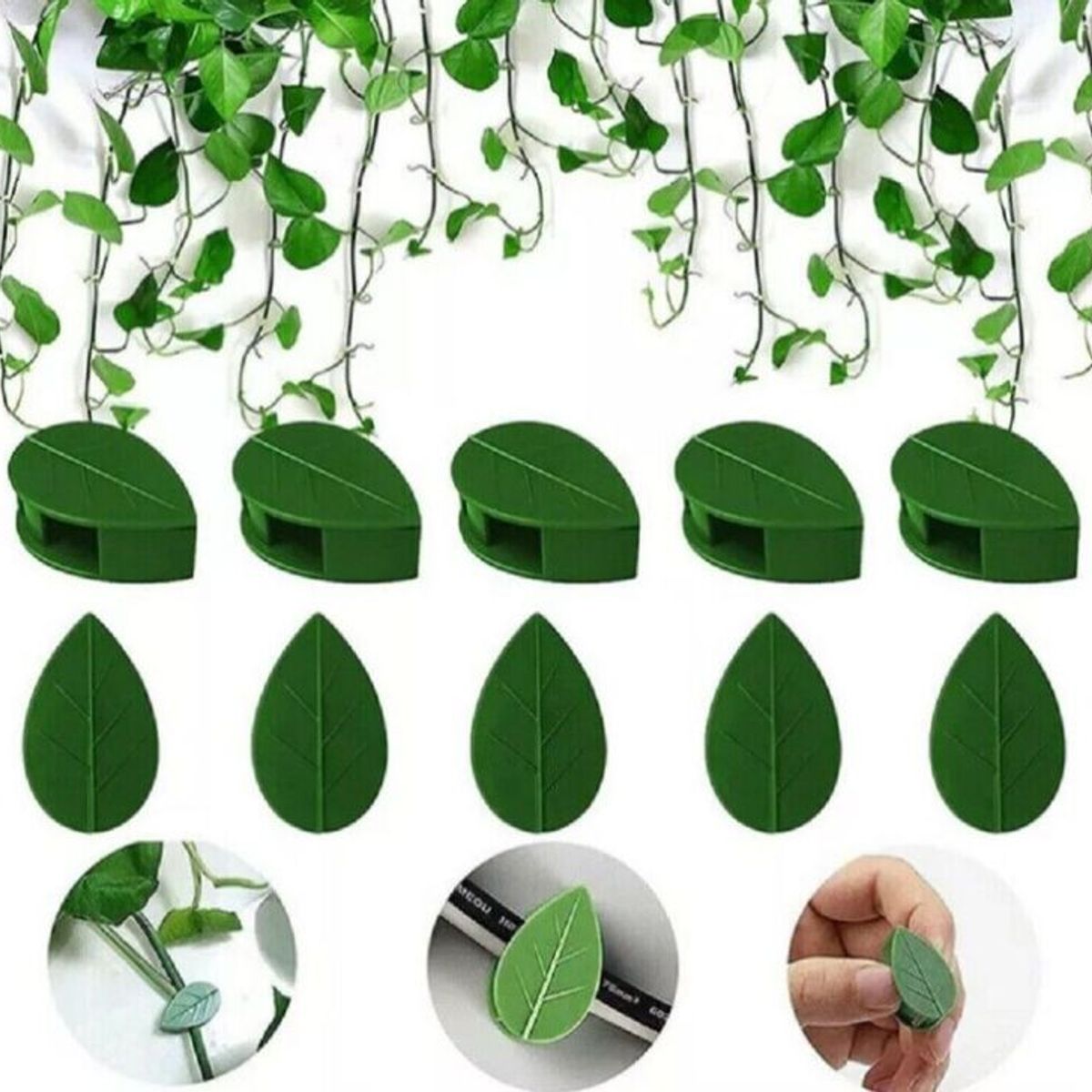 PLANT ME - Clips de Fijación para Plantas Trepadoras Plantme