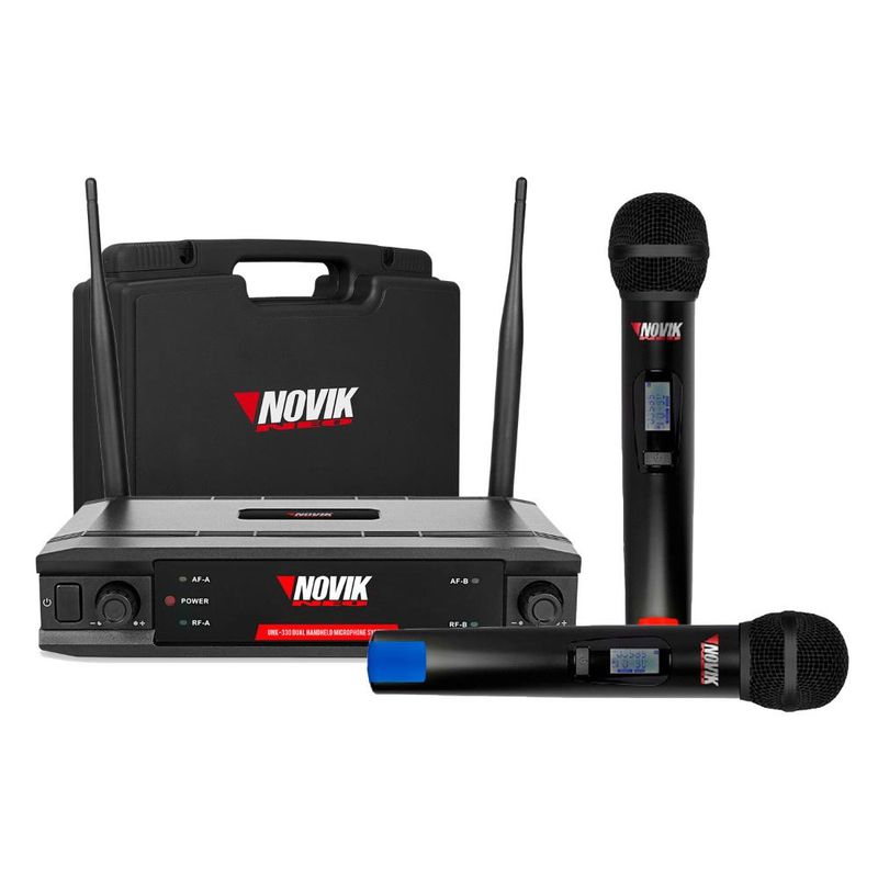 NOVIK NEO - Micrófono Doble Inalámbrico Novik UNK 330
