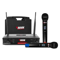 NOVIK NEO - Micrófono Doble Inalámbrico Novik UNK 330