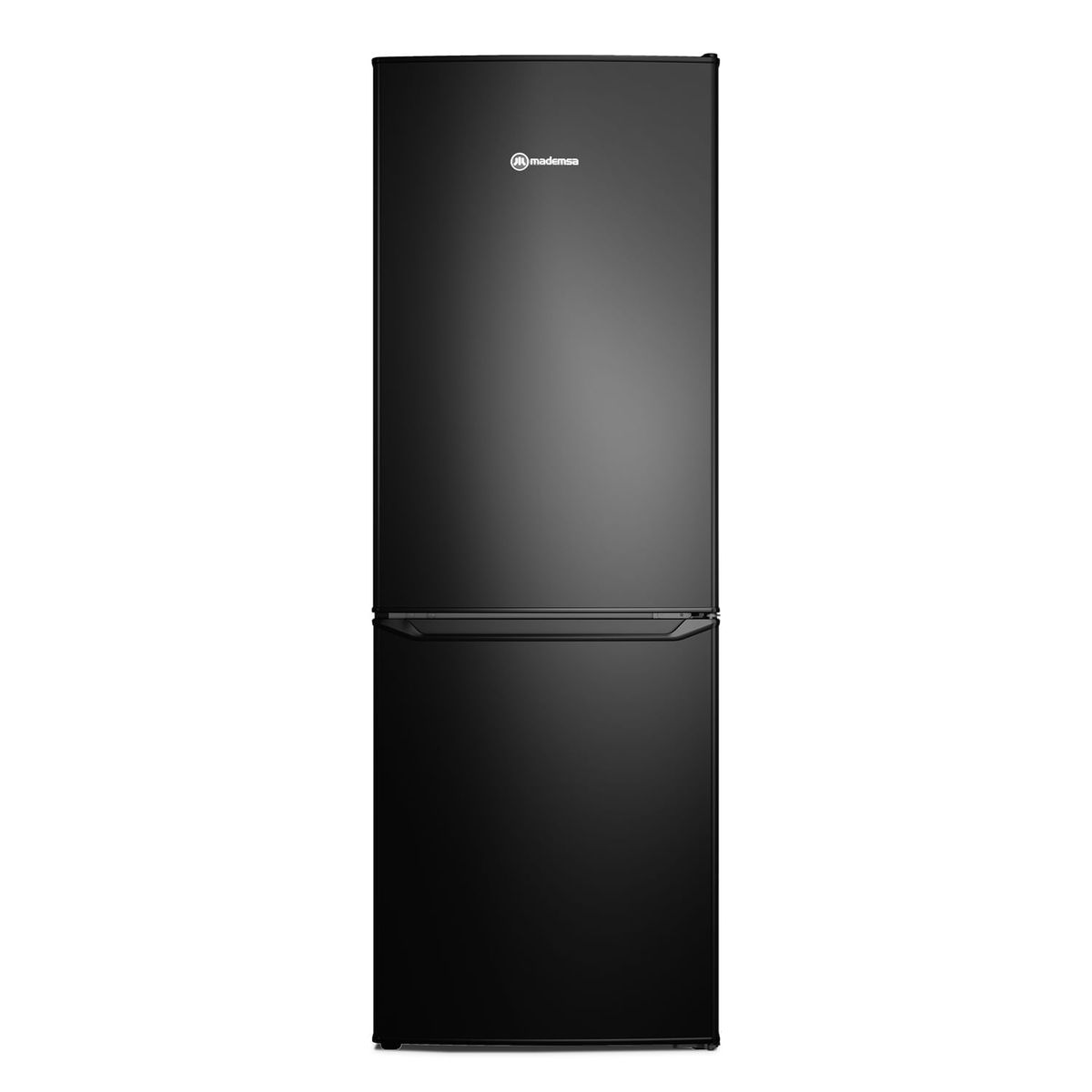 MADEMSA - Refrigerador Mademsa 166L Frío Directo Bottom Freezer Puerta Reversible MED165B Negro