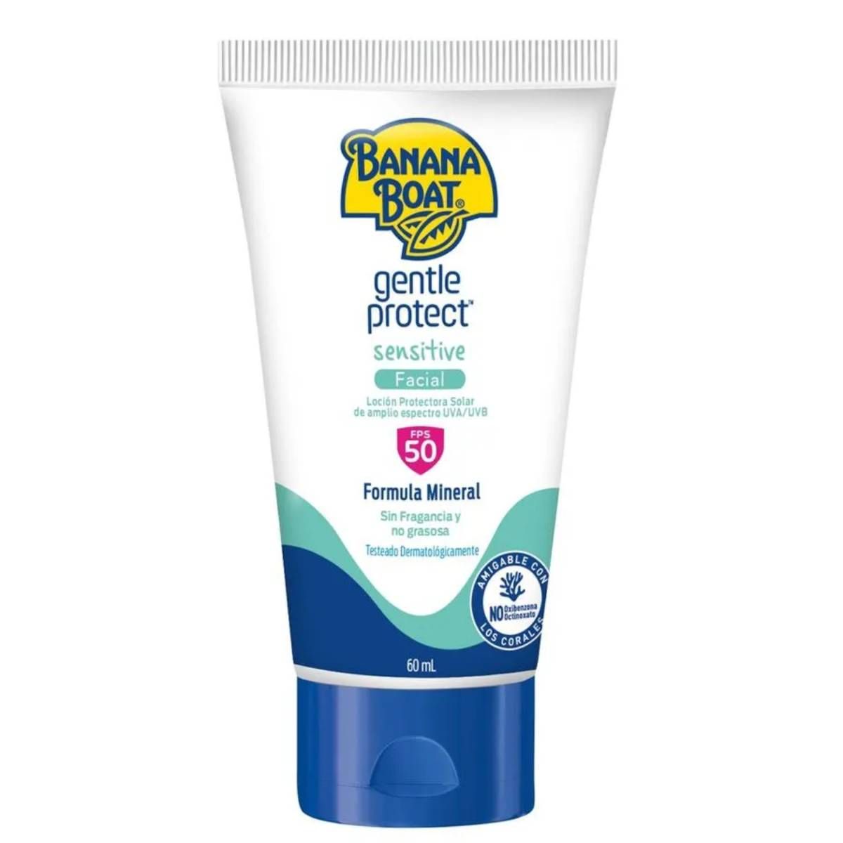 BANANA BOAT - Banana Boat Protector Solar Facial Sensitive Spf50 60 Ml
