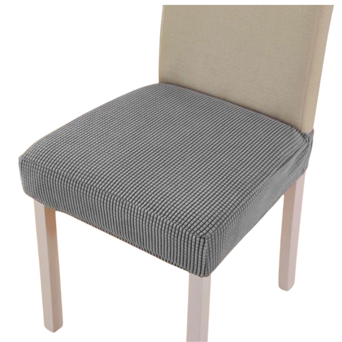 GENERICO - Pack de 8 fundas Protectoras Cubre Asientos de sillas de comedor