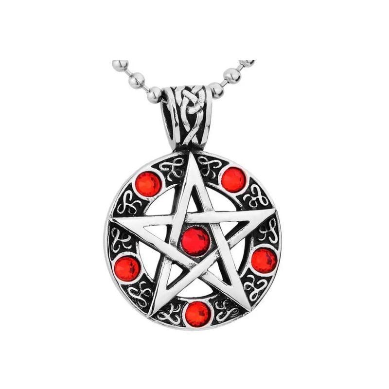 GENERICO - Colgante Black Star Red
