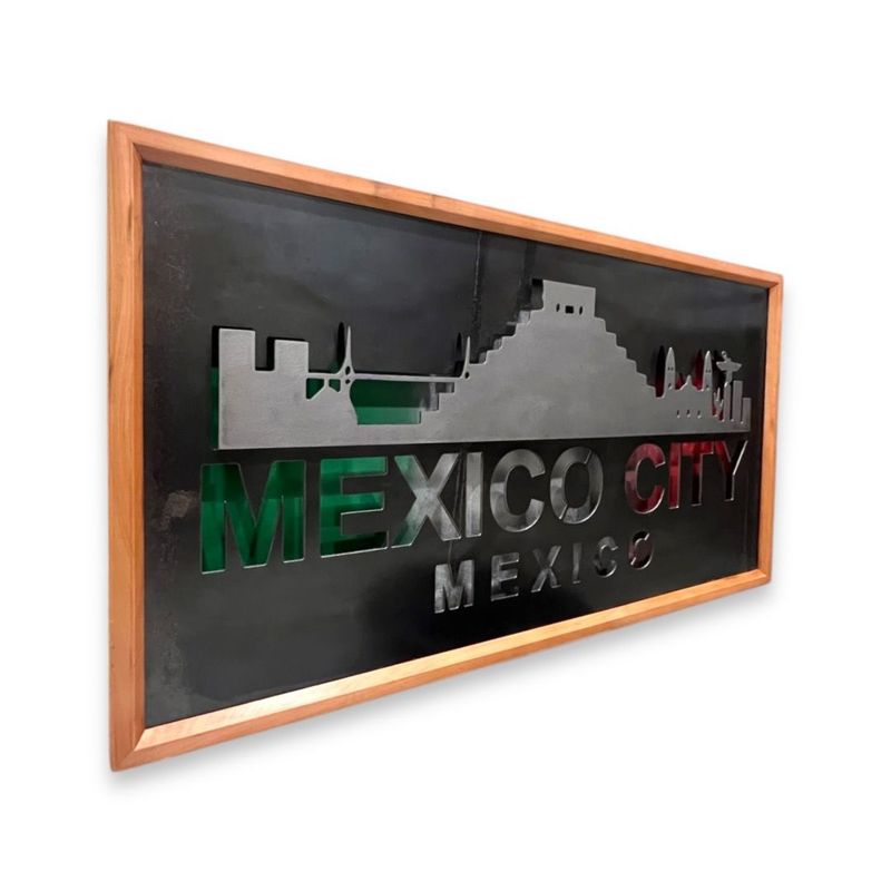 GENERICO - Cuadro Retroiluminado modelo México