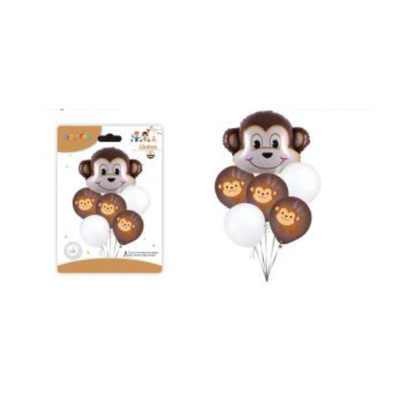 GENERICO - GLOBOS ANIMALES 6 PCS