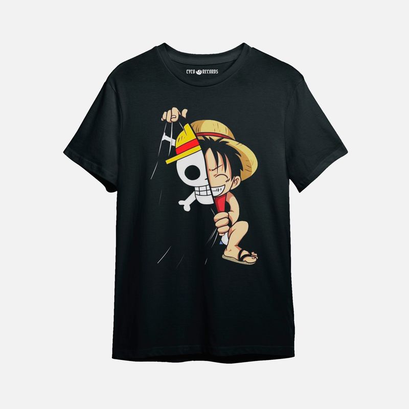 GENERICO - One Piece - Chibi Luffy - Bandera - Polera