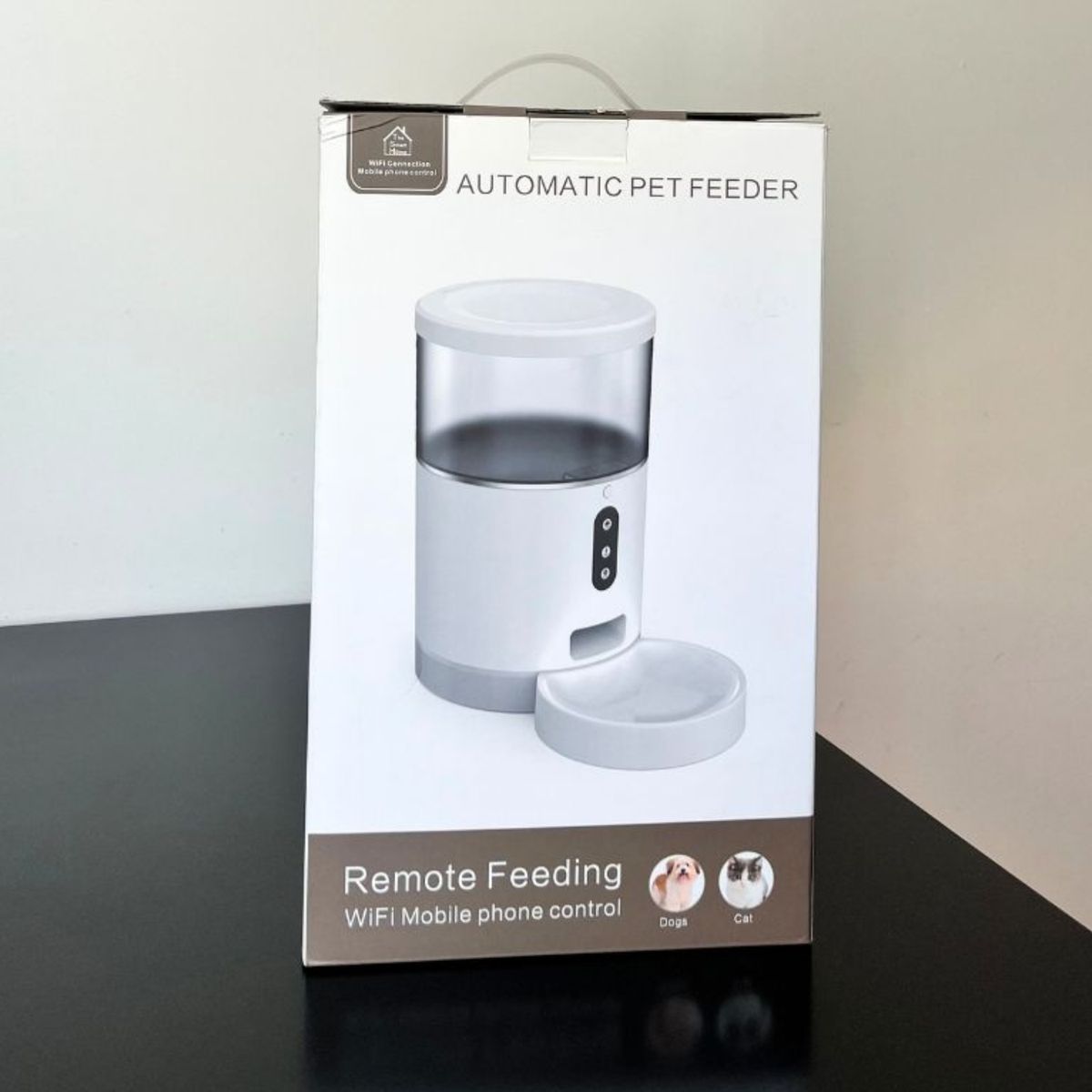 GENERICO - Dispensador de comida para mascotas wifi con cámara