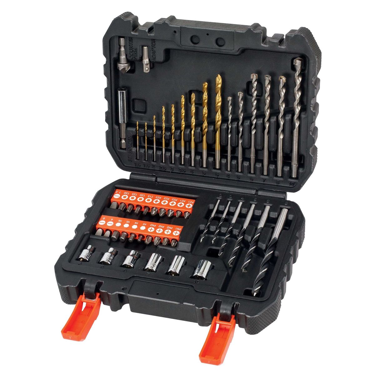 BLACK+DECKER - Set de htas manuales para taladro. BLACK+DECKER A7188-XJ