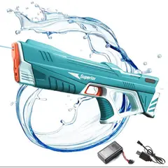 GENERICO - Pistola lanza Agua Eléctrica Automatica Niños Juguete Verano