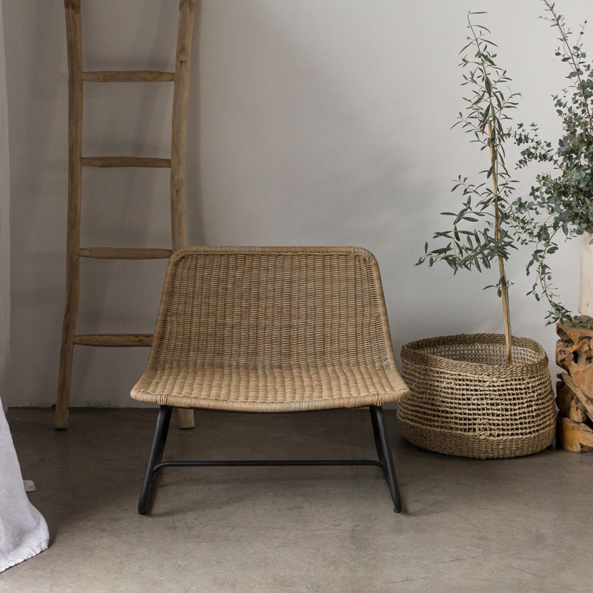 AMOBLE - Poltrona terraza Golfet Natural Amoblé