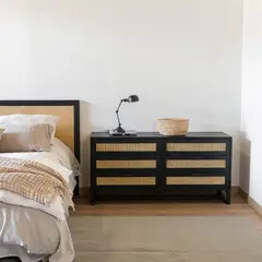 AMOBLE - Buffet Vento Negro T 150 Amoblé