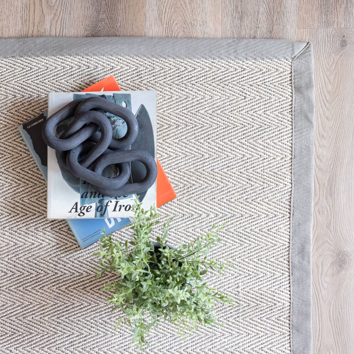 TRIBUS DEL MUNDO - Alfombra Sisal Senegal 200x300.