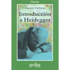GEDISA - Introducción A Heidegger - Vattimo, Gianni