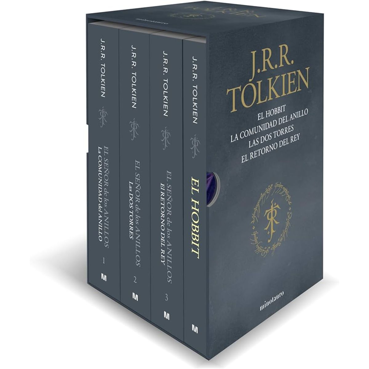 EDICIONES MINOTAURO - Estuche Tolkien ( El Hobbit + El Señor de los Anillos )