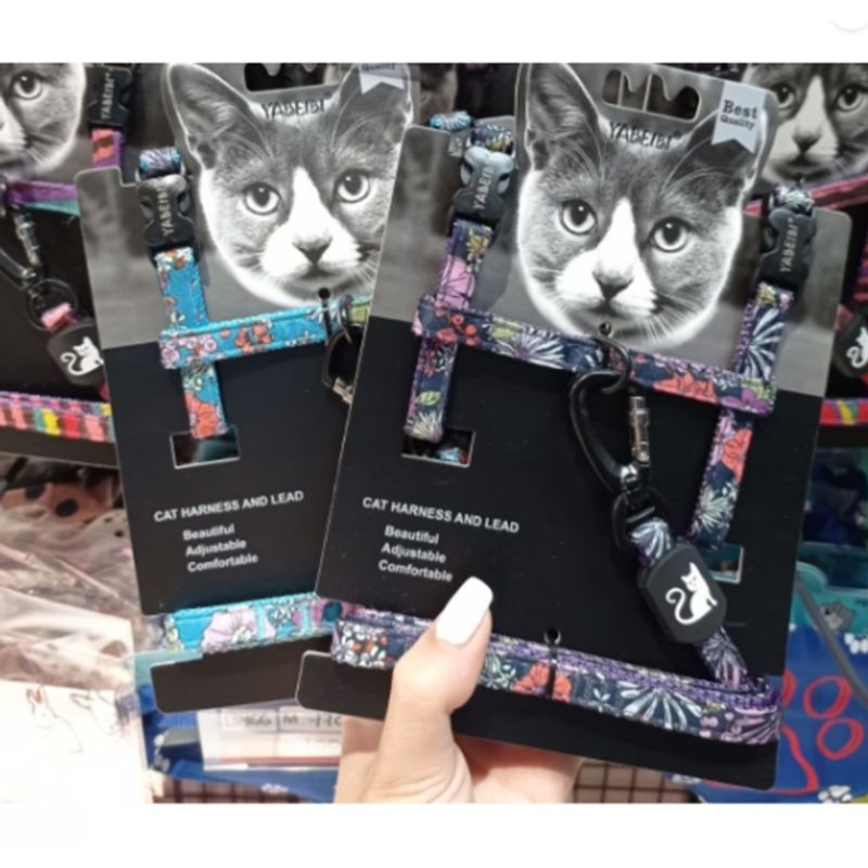 GENERICO - Arnes Para Gatos Medidas 1cm X 120cm Multicolor
