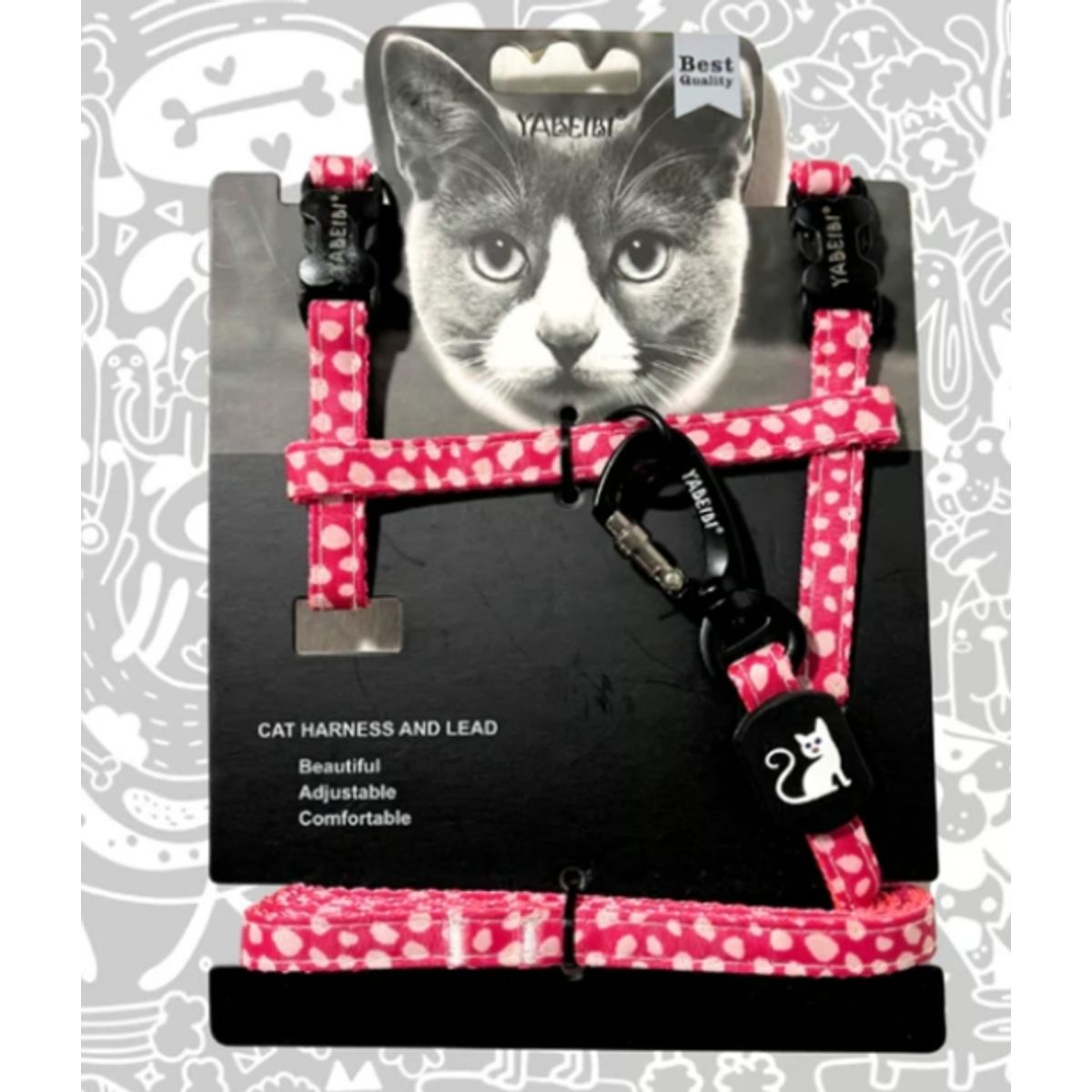 GENERICO - Arnes Para Gatos Medidas 1cm X 120cm