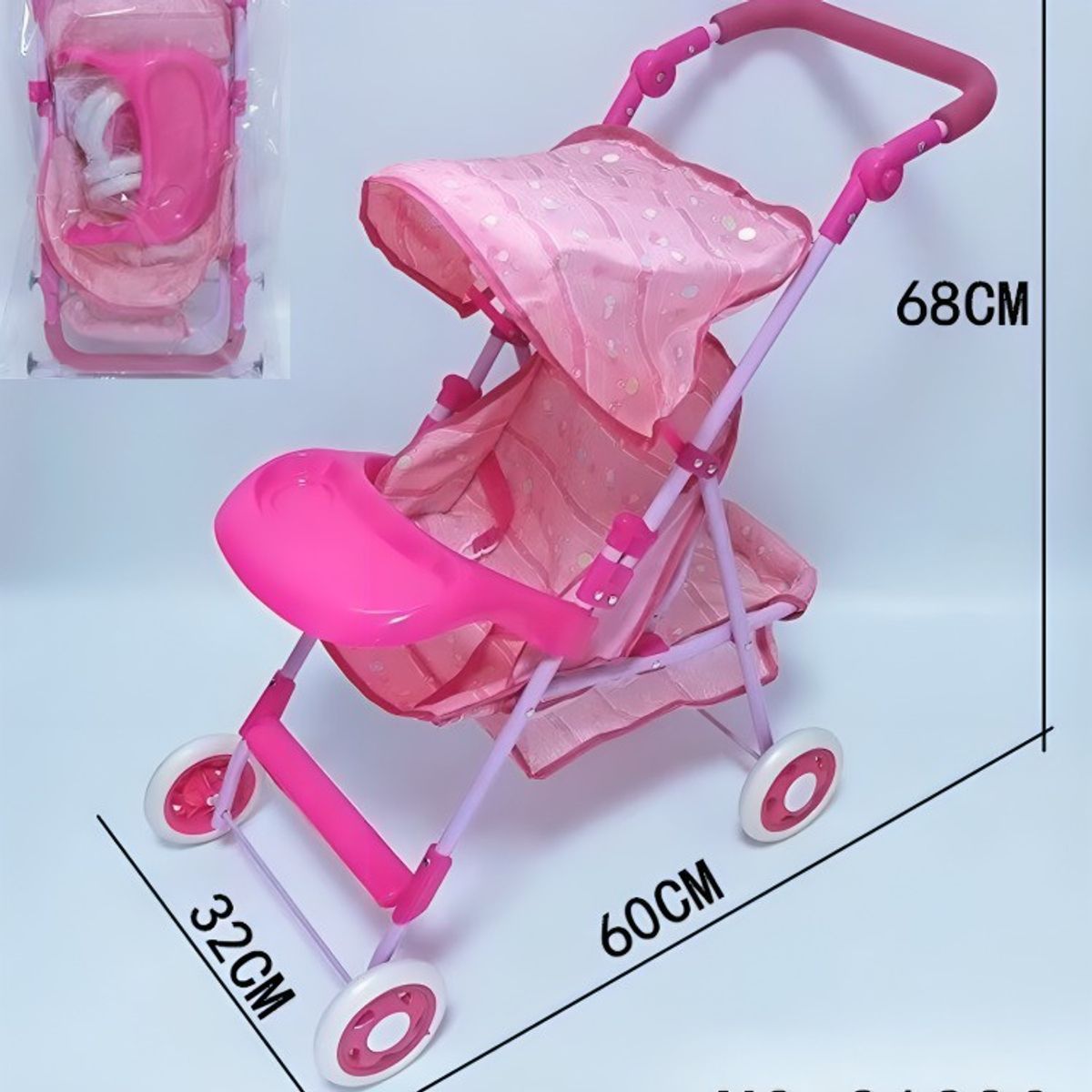 OEM - Coche simple grande   68cm x 60cm x 32cm