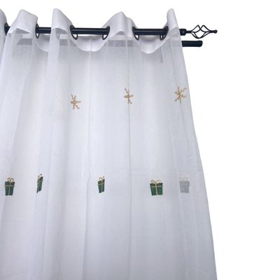 Imagen 2 del producto Set Visillo 2 paños Navideño