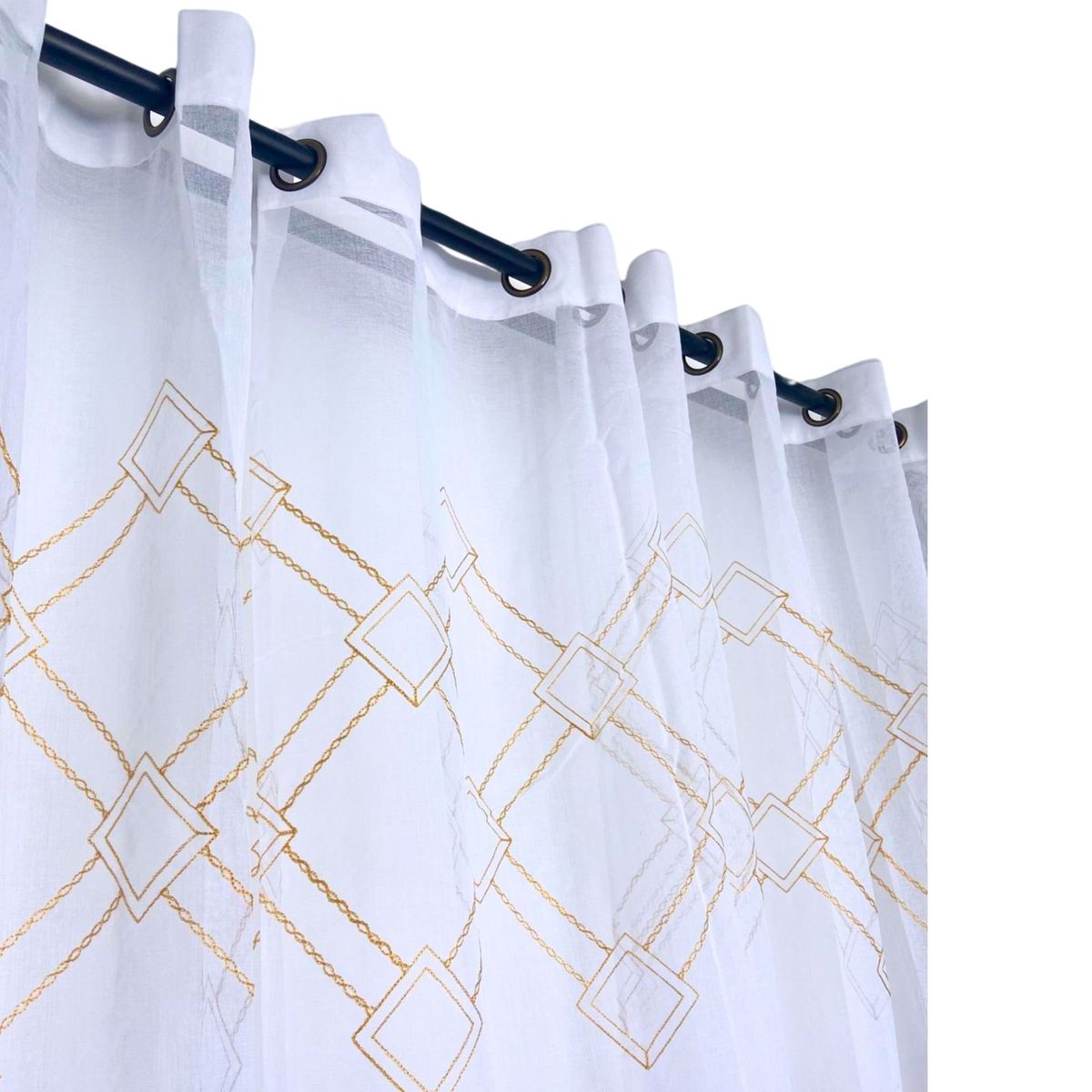 GENERICO - Set Visillo 2 paños Navideño