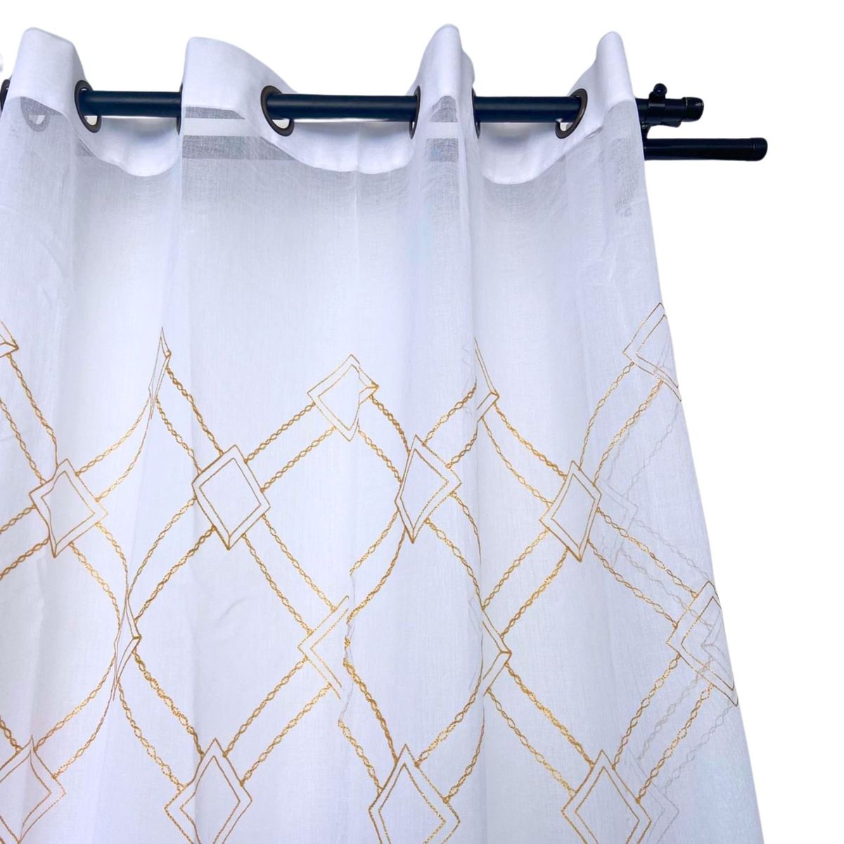 GENERICO - Set Visillo 2 paños Navideño