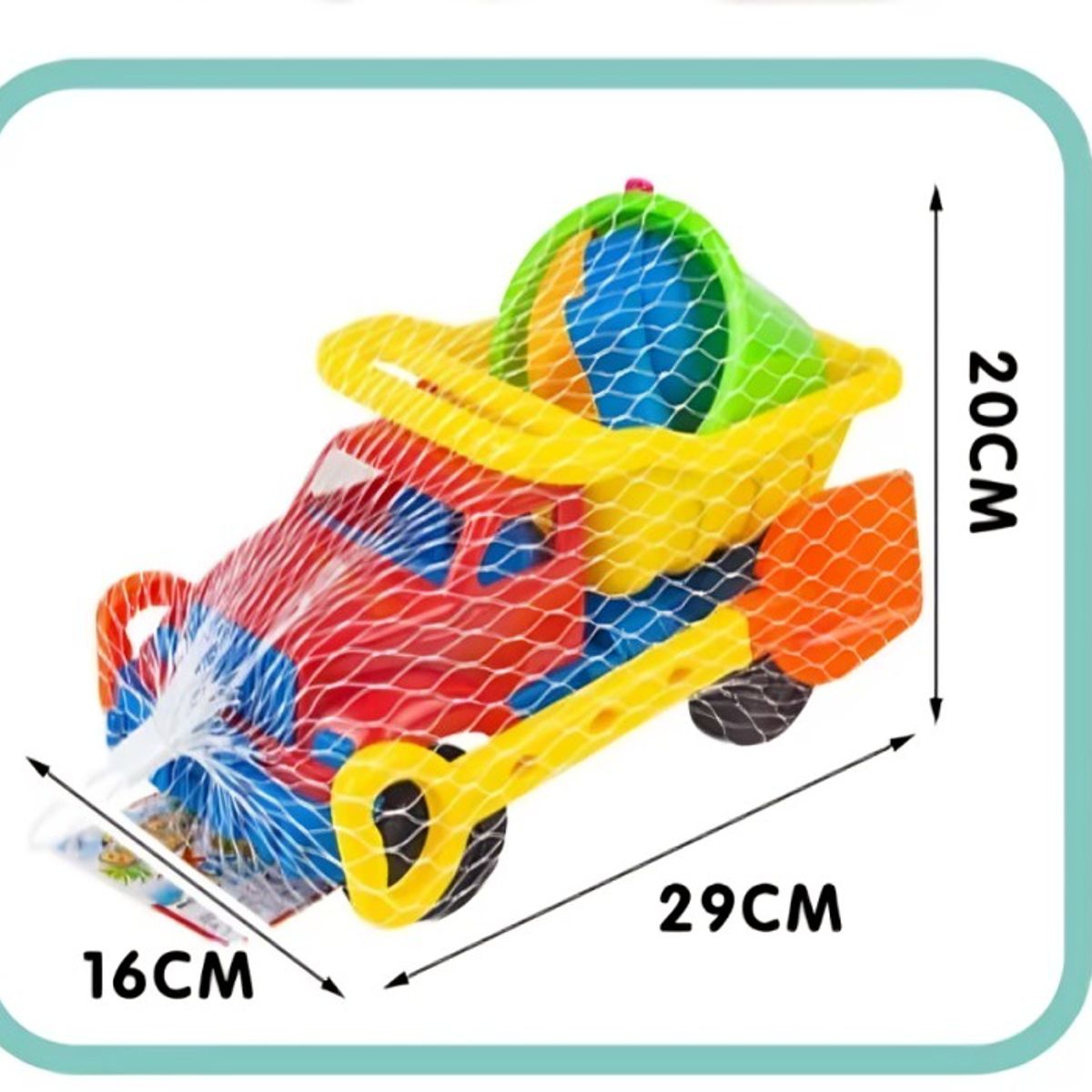OEM - Camion Playa 6 Piezas 29x16x20