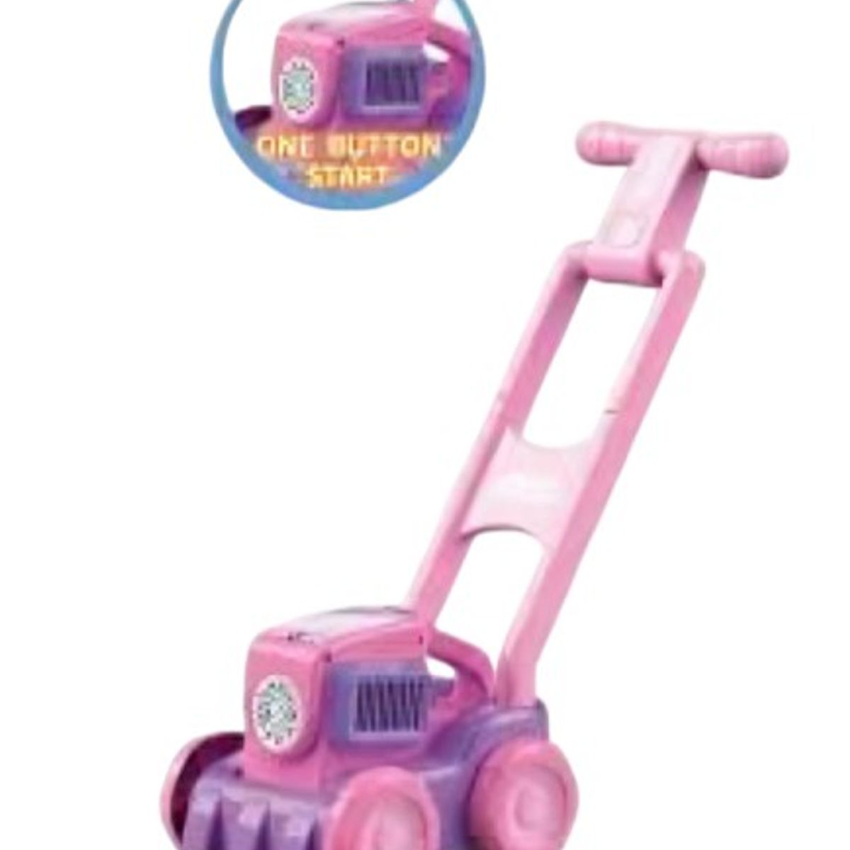 OEM - Cortacesped 452cm Burbuja Rosado