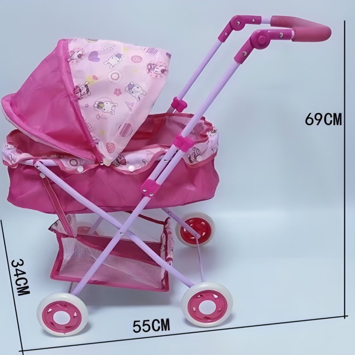 OEM - Coche Cuna grande 69cm x 55cm x 34cm