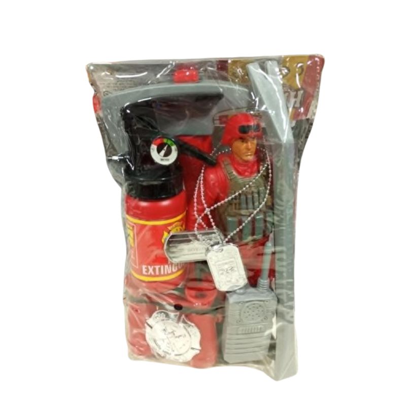 GENERICO - Set juguete bomberos 35 x 20cm