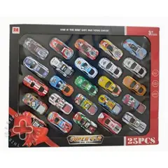 GENERICO - Juguete Set De 25 Autos A Escala Colores Variados