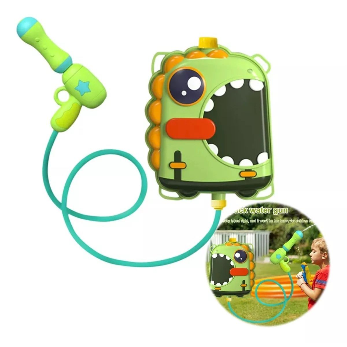 GENERICO - Pistola De Agua Con Mochila Lanza Agua Juguete Verano Infant