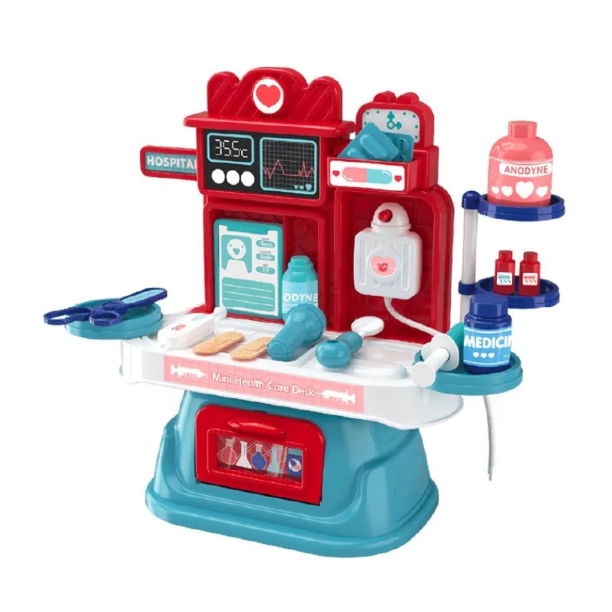 GENERICO - Set De Doctor 27 Piezas Juguete De Doctor Médico Niños