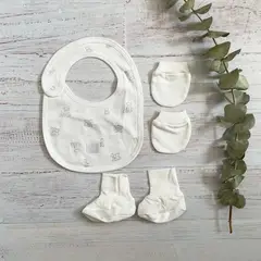 WAWABABY - Set x 3 Unisex Wawa Basicos Ositos Algodón Pima