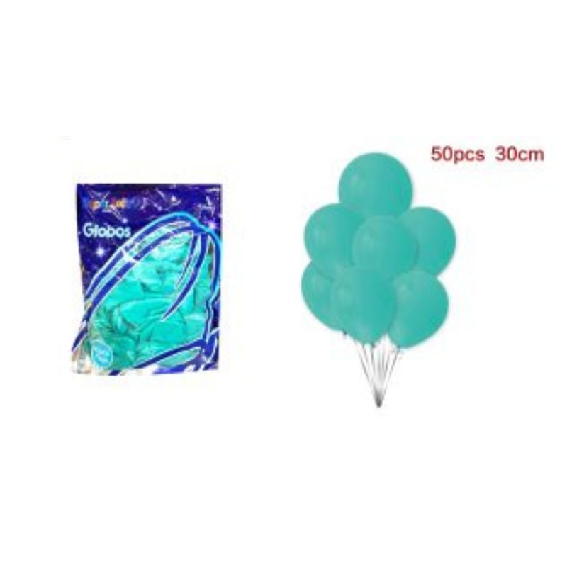 GENERICO - GLOBOS LATEX 30 CM 50 PCS