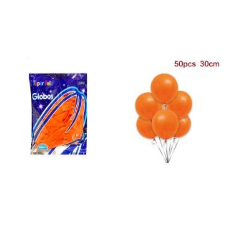 GENERICO - GLOBOS LATEX 30 CM 50 PCS