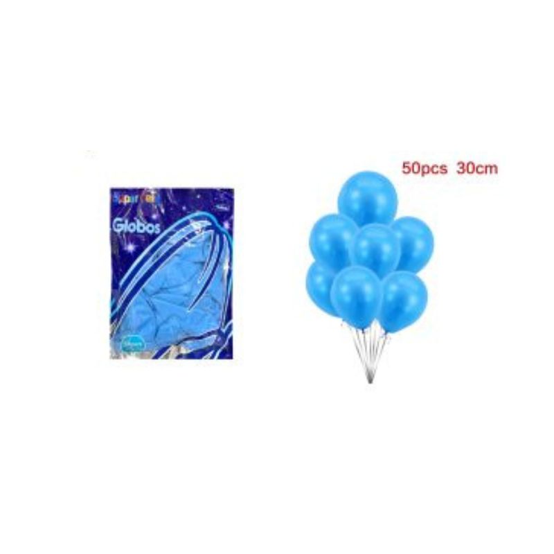 GENERICO - GLOBOS LATEX 30 CM 50 PCS