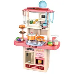 GENERICO - Cocina De Juguete 68 Accesorios Niñas 75cm Sonido Luces